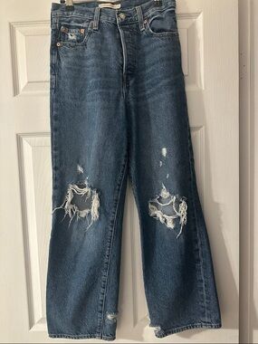 Levi’s Ribcage Straight Ankle Jean (26)